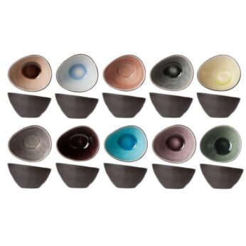 Schaal 8x7cm assorti  Streetfood