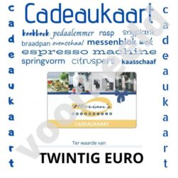 Kadobon 20 euro Marian's Kookwereld