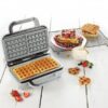 Wafelijzer mat rvs Breville - Afbeelding 2