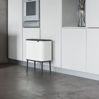 Touch Bin Bo 36 ltr. wit Brabantia - Afbeelding 7