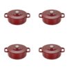 Mini cocotte rood 12cm Combekk