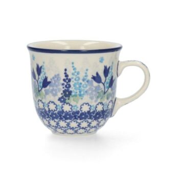 Mok Tulip 200ml Blue Garden Bunzlau Castle