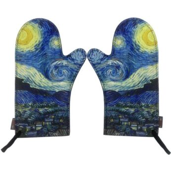 Ovenwant 2 st. Starry Night Neopreen Il Cucinino