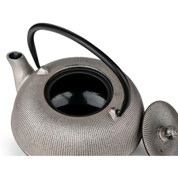 Theepot gietijzer Sichuan Champagne 1 ltr. Bredemeijer - Afbeelding 4