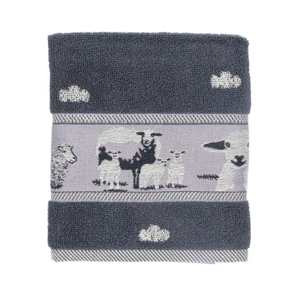 Handdoek Sheep Anthracite Bunzlau Castle - Afbeelding 3