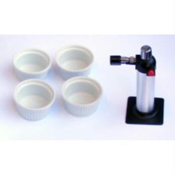 Creme Brulee set 5 dlg. Weis