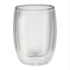 Dubbelw.glas koffie 2 stuks Zwilling