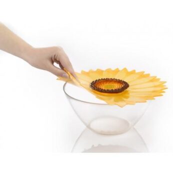 Deksel silicone* zonnebloem 15cm Charles Viancin - Afbeelding 2