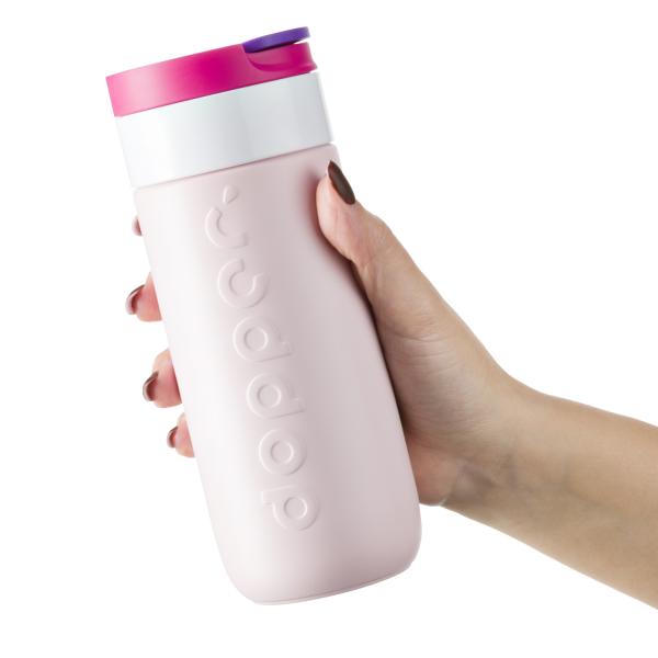 Travel Mug 400ml Berry Pink Dopper - Afbeelding 4