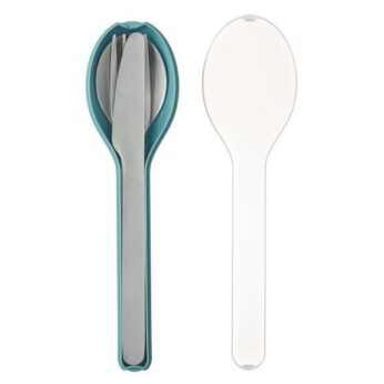 Bestekset= Nordic Green 3 delig Mepal - Afbeelding 2