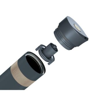 Thermomok 370 ml taupe/antraciet Boddels - Afbeelding 3