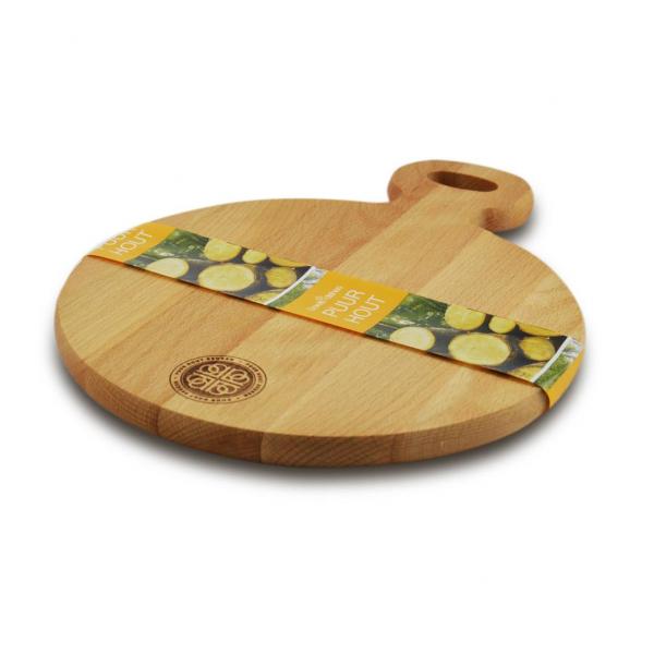 Serveerplank rond 25cm beuken Bowls & Dishes Marians Kookwereld