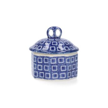 Miniature box Blue Diamond Bunzlau Castle
