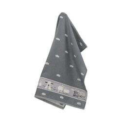 Theedoek Sheep Anthracite Bunzlau Castle