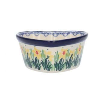 Schaal Hart 160ml Dancing Daffodils Bunzlau Castle - Afbeelding 3