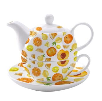 Tea for one set Orange