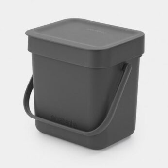 Afvalemmer Sort&Go 3 liter Grey Brabantia