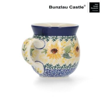 Mok Farmer 240ml Sunflowers VGM Bunzlau Castle - Afbeelding 2