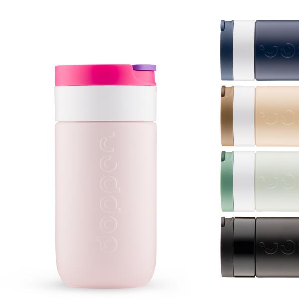 Travel Mug 300ml Berry Pink Dopper - Afbeelding 4