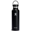 Drinkfles Standard Mouth 621ml Black Hydro Flask