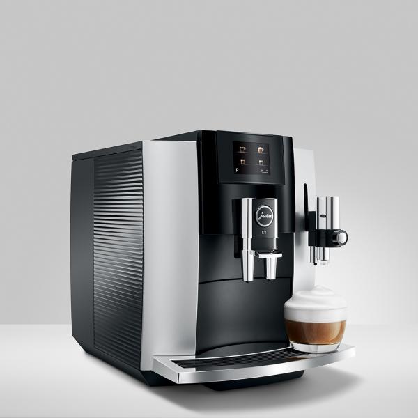 Espresso apparaat E8 2019 platina Jura Marians Kookwereld Espresso apparaat E8 2019 platina Jura Marians Kookwereld