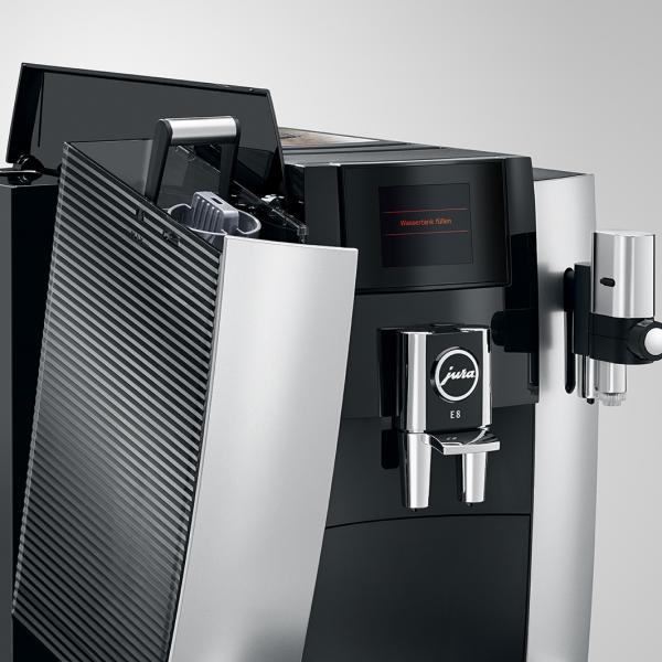Espresso apparaat E8 2019 platina Jura Marians Kookwereld Espresso apparaat E8 2019 platina Jura Marians Kookwereld