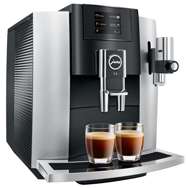 Espresso apparaat E8 2019 platina Jura Marians Kookwereld Espresso apparaat E8 2019 platina Jura Marians Kookwereld