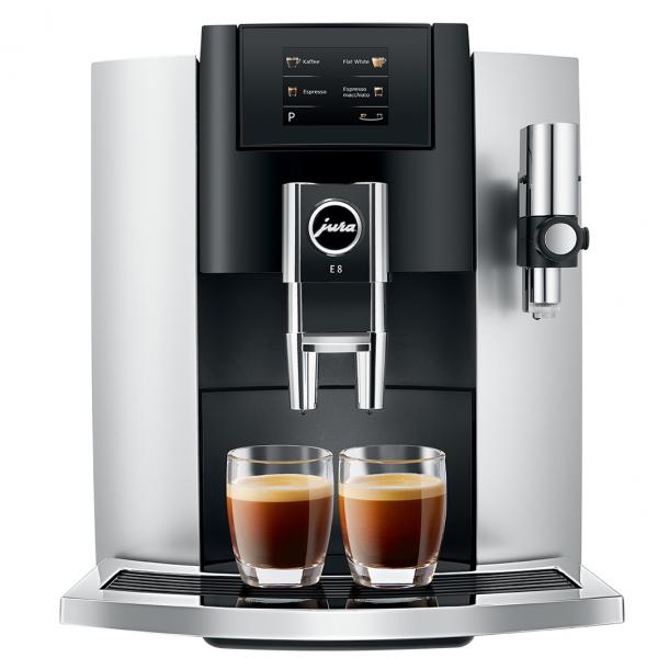Espresso apparaat E8 2019 platina Jura Marians Kookwereld Espresso apparaat E8 2019 platina Jura Marians Kookwereld