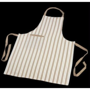Schort streep beige KOOK - Afbeelding 2