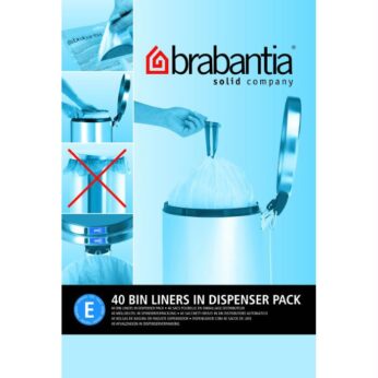 uc Vuilniszakken Code-E 20ltr. 40st Brabantia*