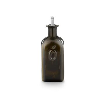 Oliekan glas Moresca 500ml zwart Olipac