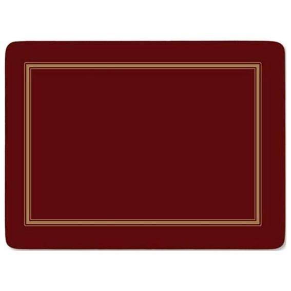Placemats Classic Burgundy Pimpernel Marians Kookwereld