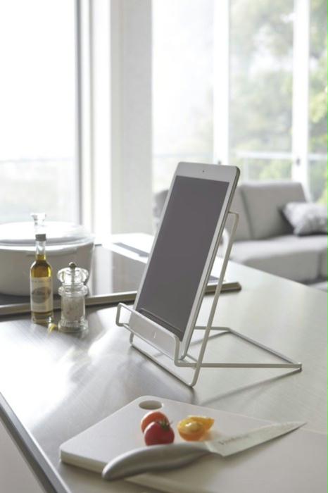 Kookboekstandaard Tower wit - Afbeelding 4