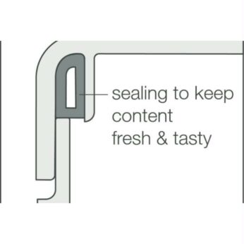uc Lunchbox= TAB midi Nordic Denim Mepal - Afbeelding 2