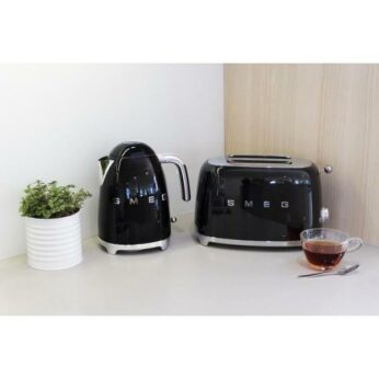 Broodrooster 2x2, zwart Smeg - Afbeelding 2