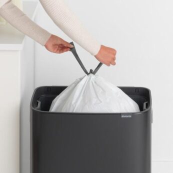 Touch Bin Bo 60 ltr. Zwart Brabantia - Afbeelding 6