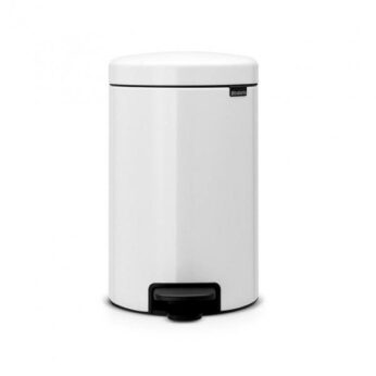 Pedaalemmer* 12 ltr.Wit NI Brabantia