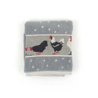 Handdoek Chicken Grey Bunzlau Castle