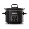 Slowcooker 2.4 liter Black Digital Crockpot