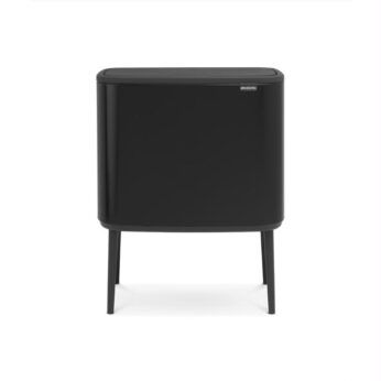 Touch Bin Bo* 36 ltr. mat zwart Brabantia