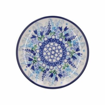 Bordje gebak 16cm Blue Garden Bunzlau Castle