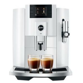 uc Espresso apparaat E8 EB piano white Jura