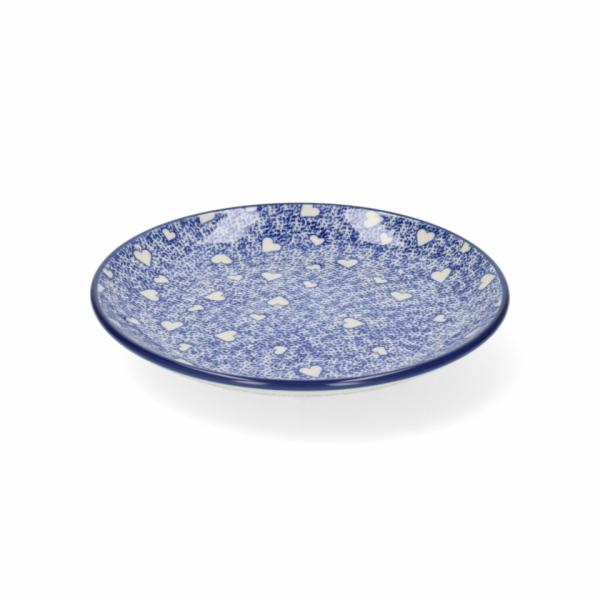 Bord ontbijt 20cm White Hearts Bunzlau Castle - Afbeelding 2