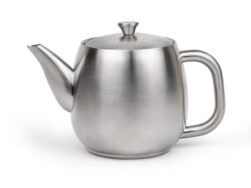 Theepot dubbelw. Vera rvs 0,9 ltr. Bredemeijer