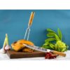 Vleesvork Olive Forged - Afbeelding 2