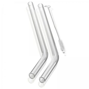 Rietje FUTURE transparant glas 4 stuks Gefu - Afbeelding 4