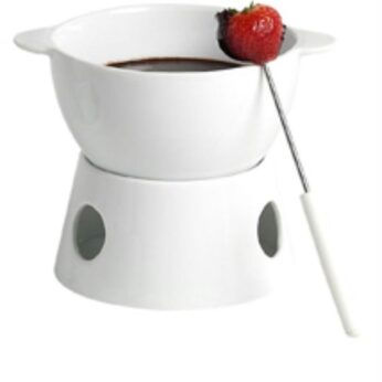 Chocoladefondueset wit= Cosy & Trendy