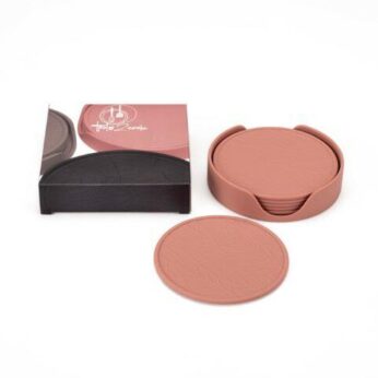 Glasonderzetters 7 dlg. Raspberry Pink Silicone Tools2Cook - Afbeelding 2