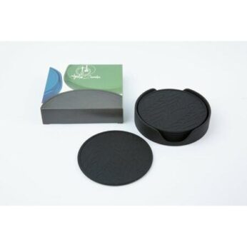Glasonderzetters 7 dlg. Black Pepper Silicone Tools2Cook