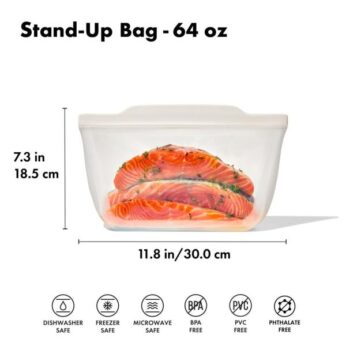 Herbruikbare zak 1893ml OXO - Afbeelding 4